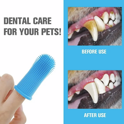 SmileSoft pet toothbrush silicone material features