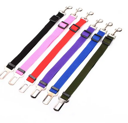 Relvya pet car seat belt color options