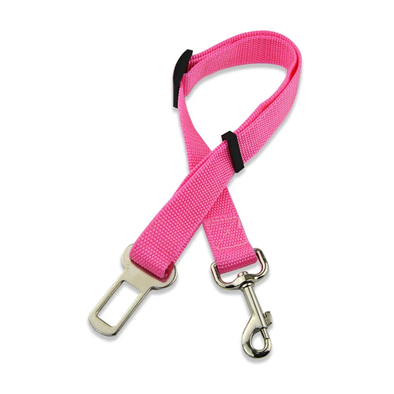 Pink Relvya RoadTether pet car seat belt