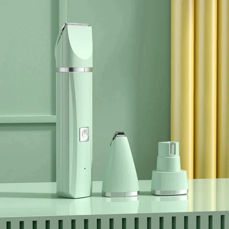 Pet grooming tool with detachable grooming attachment