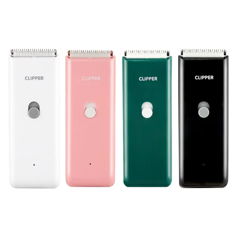 Cordless pet hair clipper available in multiple colors