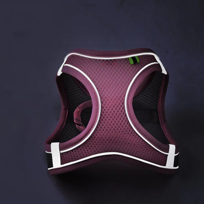 GlowFit breathable mesh pet harness